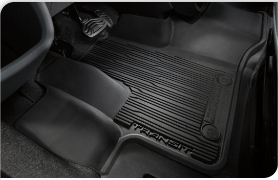 All-Weather Floor Liners, Front